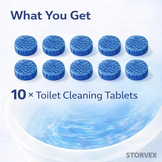 Flush Toilet Bowl Cleaner Tablets